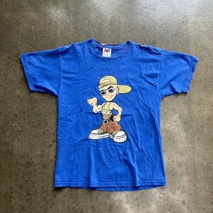 Vintage Y2K DJ Punk Baggy Jeans TNT Graphic Size XL Tee Shirt